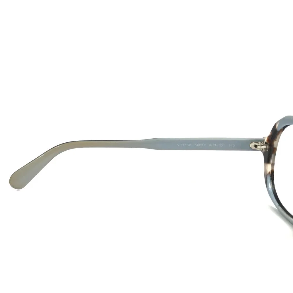 Prada Eyeglasses Frames VPR03V KHR-1O1 Black Blue Tortoise Full Rim 54-17-140